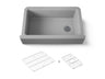 Cairn® 34" undermount single-bowl farmhouse kitchen sink