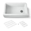 Cairn® 34" undermount single-bowl farmhouse kitchen sink