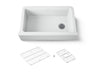 Cairn® 34" undermount single-bowl farmhouse kitchen sink
