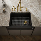 Cairn® 29-11/16" undermount single-bowl farmhouse kitchen sink