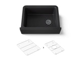 Cairn® 29-11/16" undermount single-bowl farmhouse kitchen sink