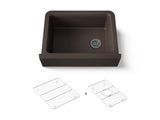 Cairn® 29-11/16" undermount single-bowl farmhouse kitchen sink