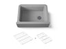 Cairn® 29-11/16" undermount single-bowl farmhouse kitchen sink