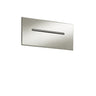 Recessed cascading chute
