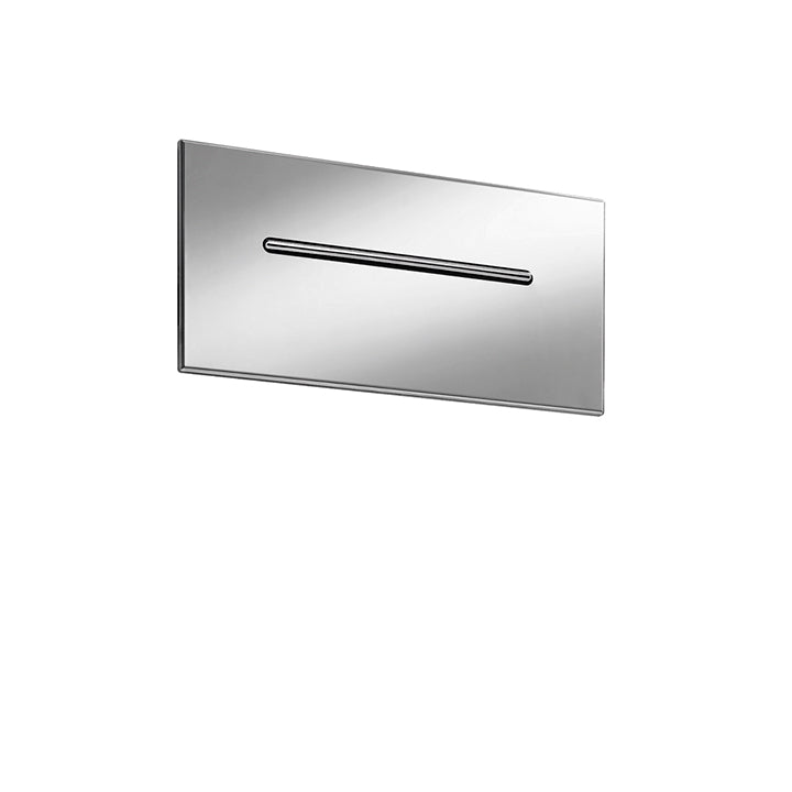 Recessed cascading chute