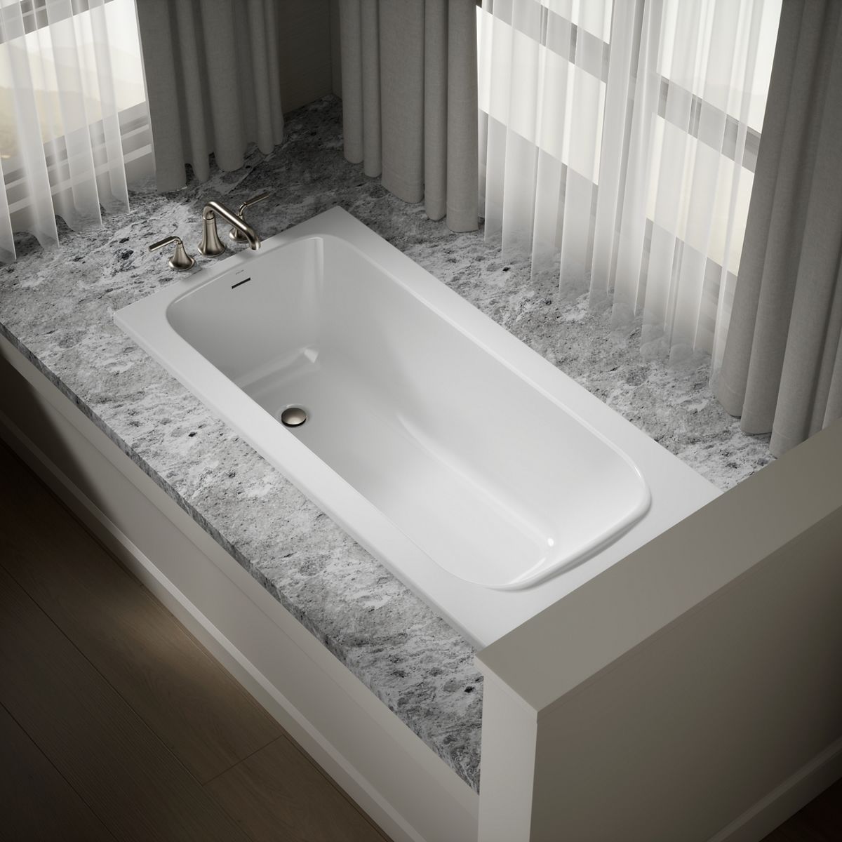 Avec® 60" x 30" drop-in bath