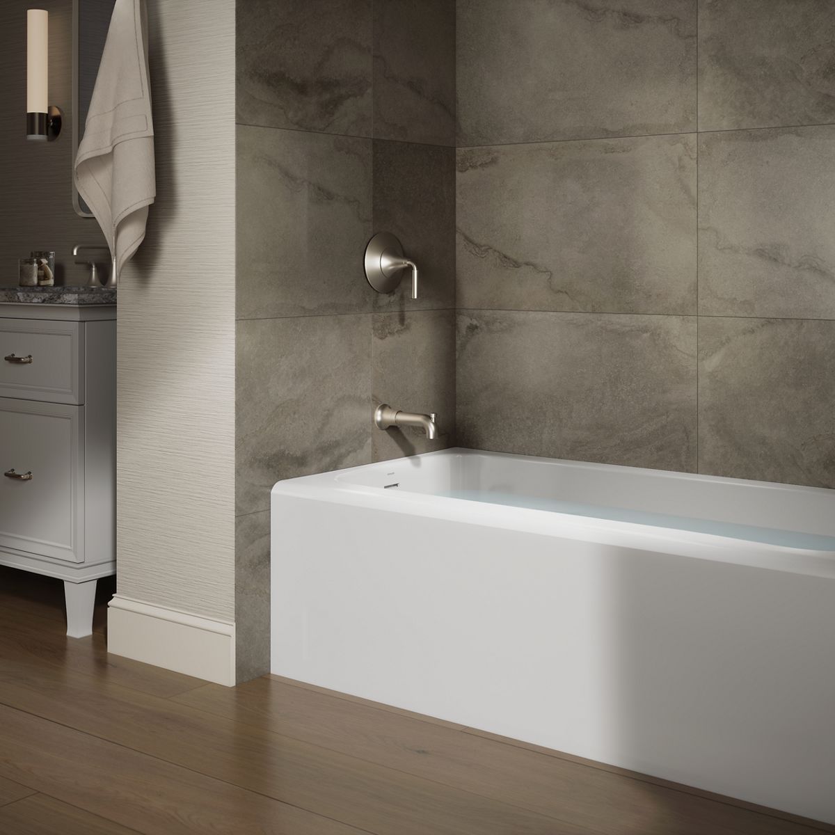 Avec® 60" x 30" alcove bath, left drain