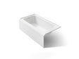 Avec® 60" x 32" alcove bath, left drain