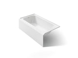 Avec® 60" x 32" alcove bath, left drain