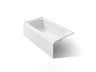 Avec® 60" x 32" alcove bath, left drain