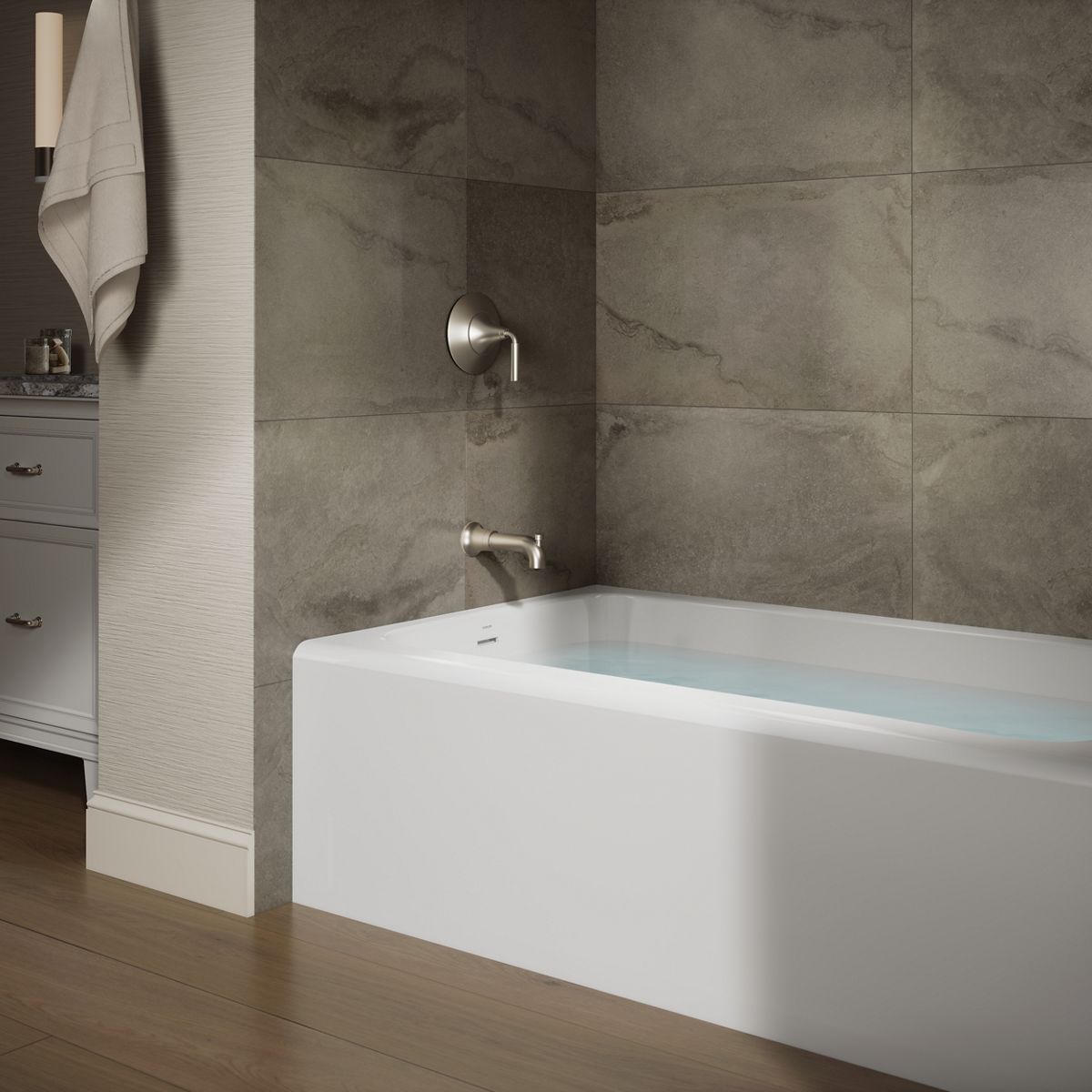 Avec® 60" x 36" alcove bath, left drain