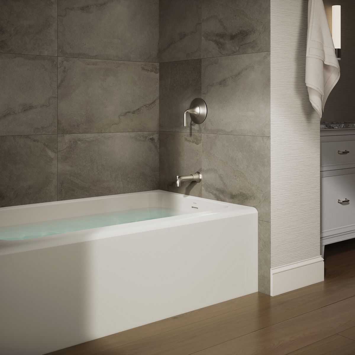 Avec® 60" x 36" alcove bath, right drain