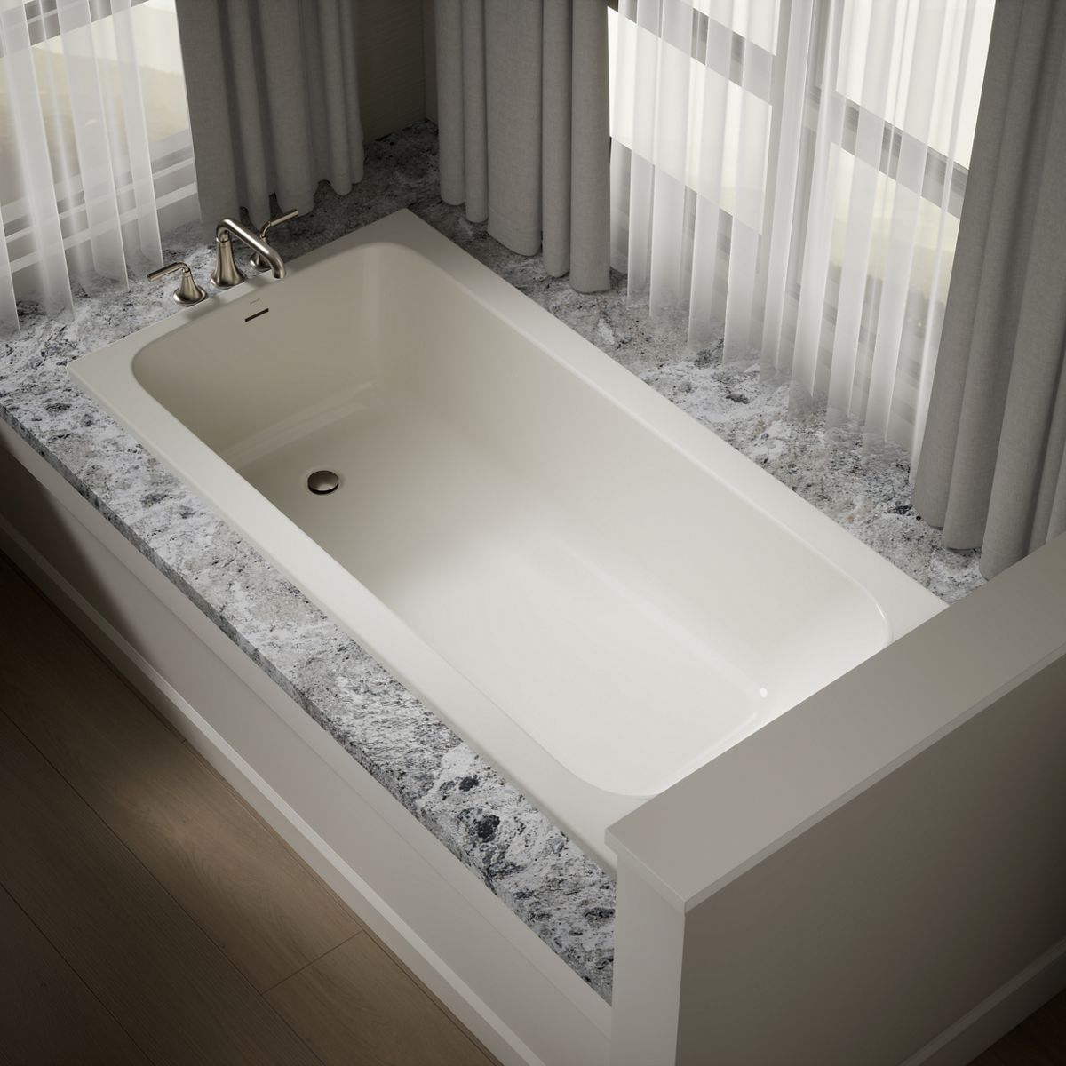 Avec® 72" x 36" drop-in bath