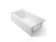 Avec® 72" x 36" alcove bath, right drain