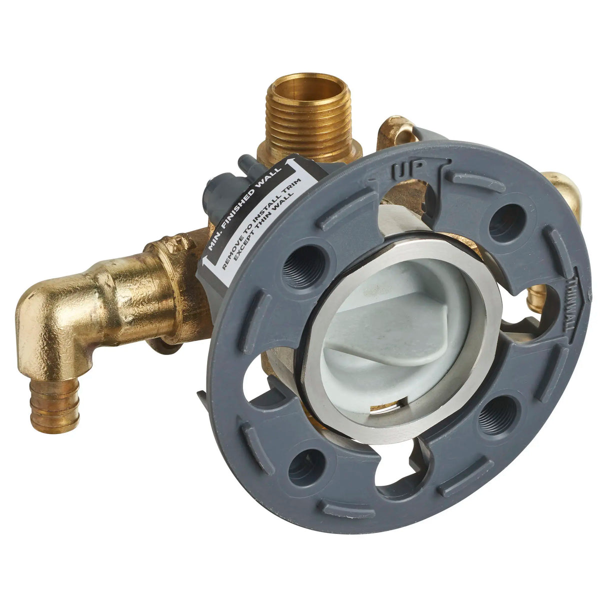 Flash® Shower Rough-In Valve With PEX Inlet Elbows/Universal Outlets for Crimp Ring System