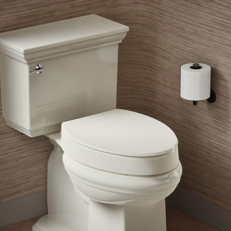 Hyten® Elevated Quiet-Close™ elongated toilet seat