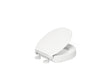 Hyten® Elevated Quiet-Close™ round-front toilet seat