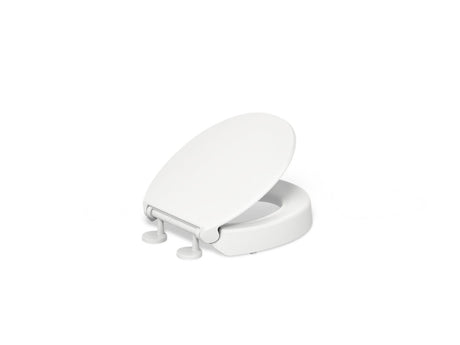 Hyten® Elevated Quiet-Close™ round-front toilet seat