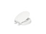 Hyten® Elevated Quiet-Close™ round-front toilet seat