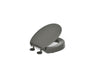 Hyten® Elevated Quiet-Close™ round-front toilet seat