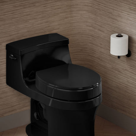 Hyten® Elevated Quiet-Close™ round-front toilet seat