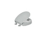 Hyten® Elevated Quiet-Close™ round-front toilet seat