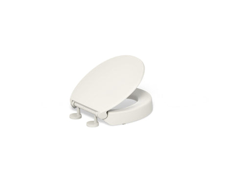 Hyten® Elevated Quiet-Close™ round-front toilet seat