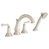 Delancey® Bathtub Faucet With  Lever Handles and Personal Shower for Flash® Rough-In Valve