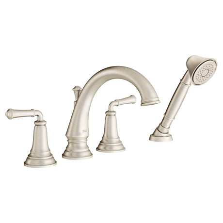 Delancey® Bathtub Faucet With  Lever Handles and Personal Shower for Flash® Rough-In Valve