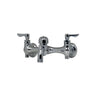 Wall-Mount Service Sink Faucet With 3-Inch Vacuum Breaker Spout
