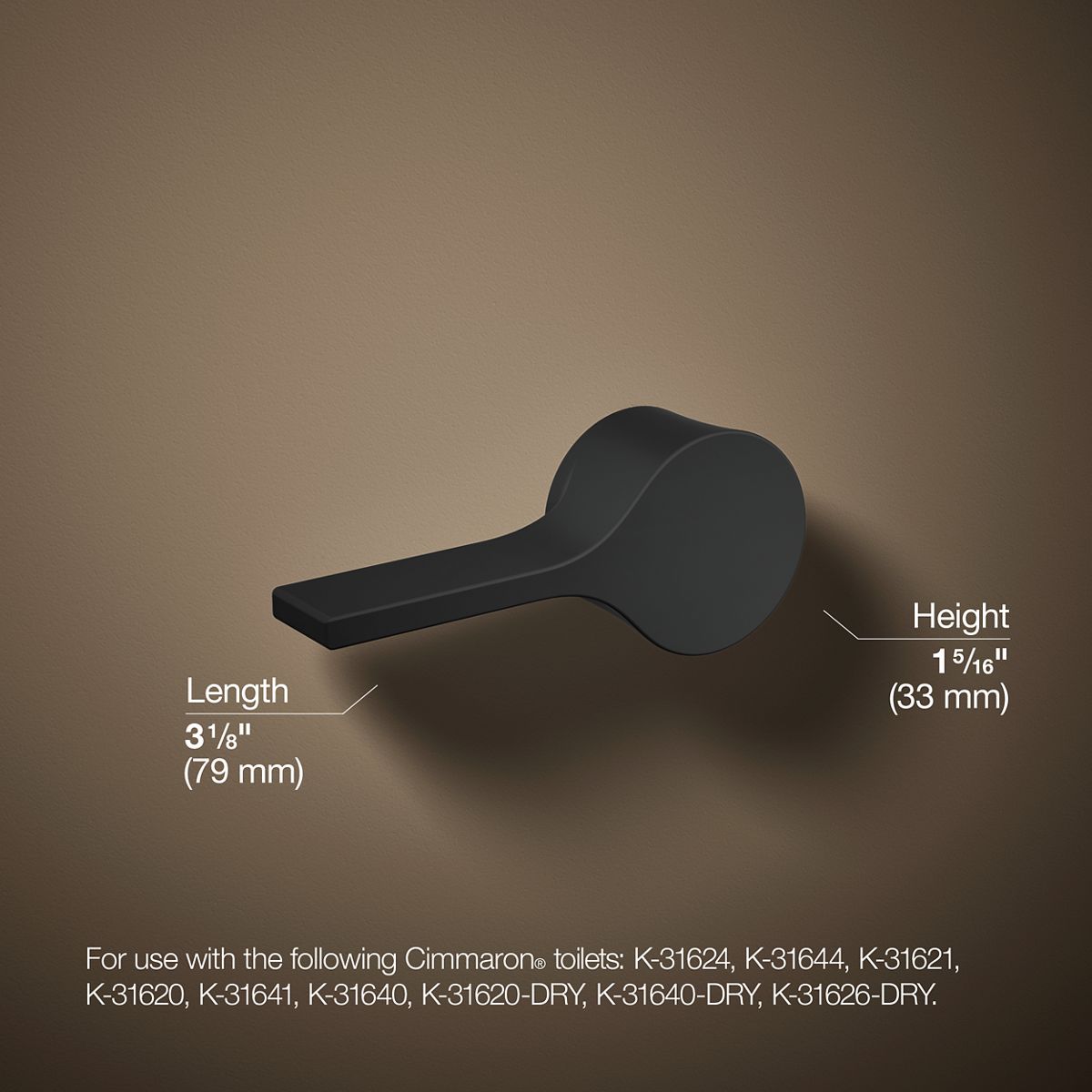 Cimarron® Left-hand trip lever