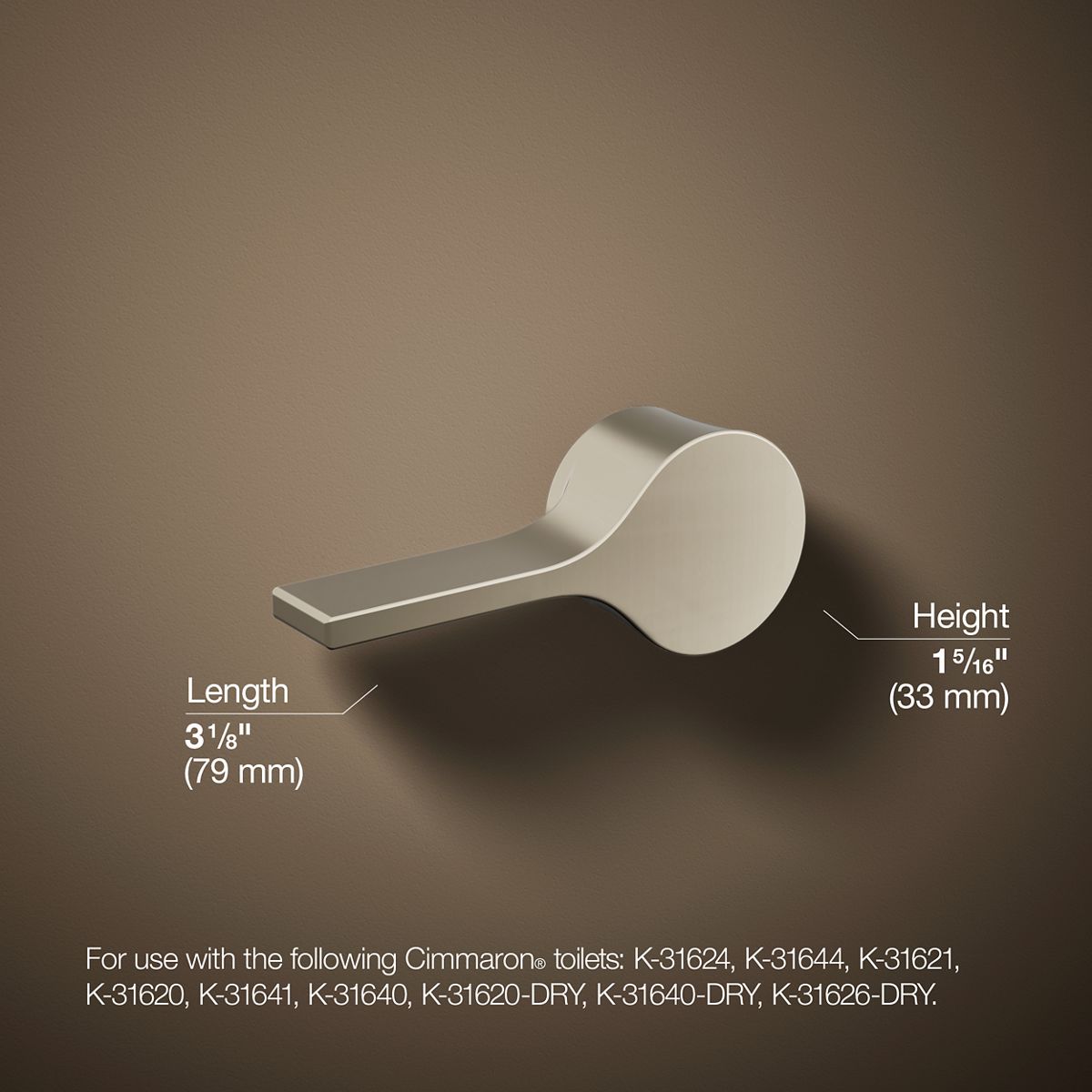 Cimarron® Left-hand trip lever