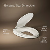 Transitions® Nightlight ReadyLatch® Quiet-Close™ elongated toilet seat