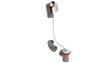 FRZERO FR-PVC Direct Waste & Overflow Plug & Chain Kit (25DCSK-CP)