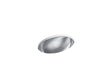 Rhythm® 23-1/4" oval drop-in bathroom sink, no overflow
