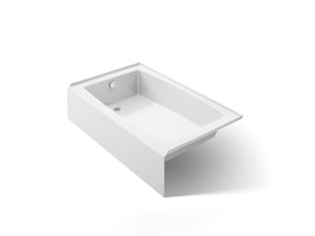Entity® 60" x 36" alcove bath with left drain