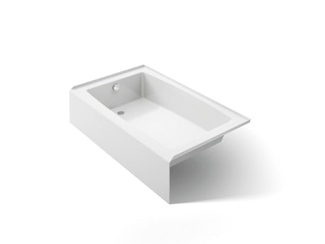 Entity® 60" x 36" alcove bath with left drain
