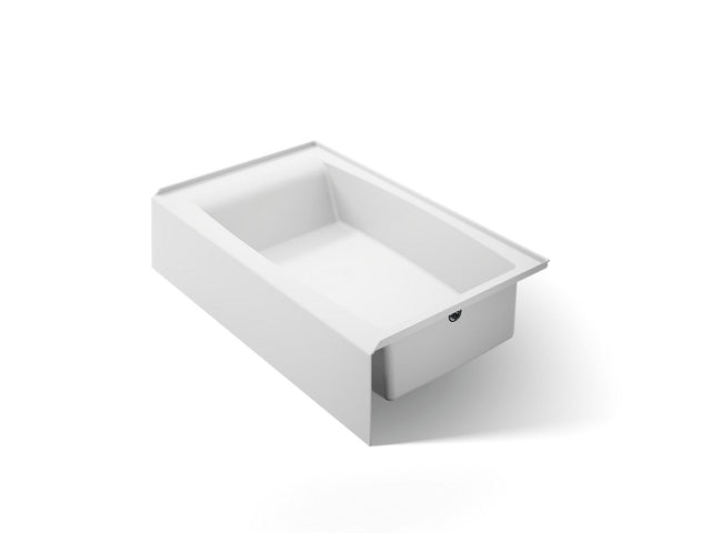 Entity® 60" x 36" alcove bath with right drain
