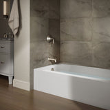 Entity® 60" x 32" alcove bath with left drain