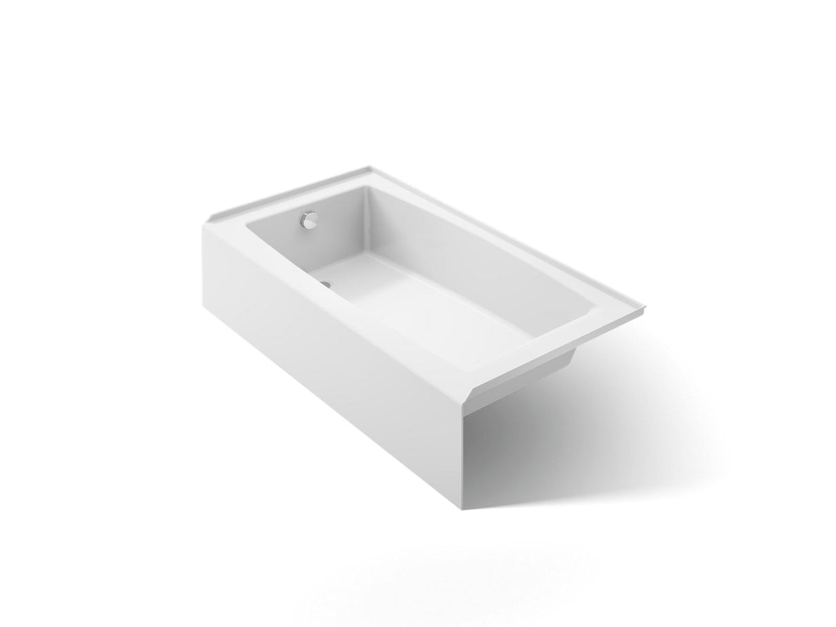 Entity® 60" x 32" alcove bath with left drain