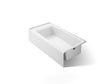 Entity® 60" x 30" alcove bath right drain