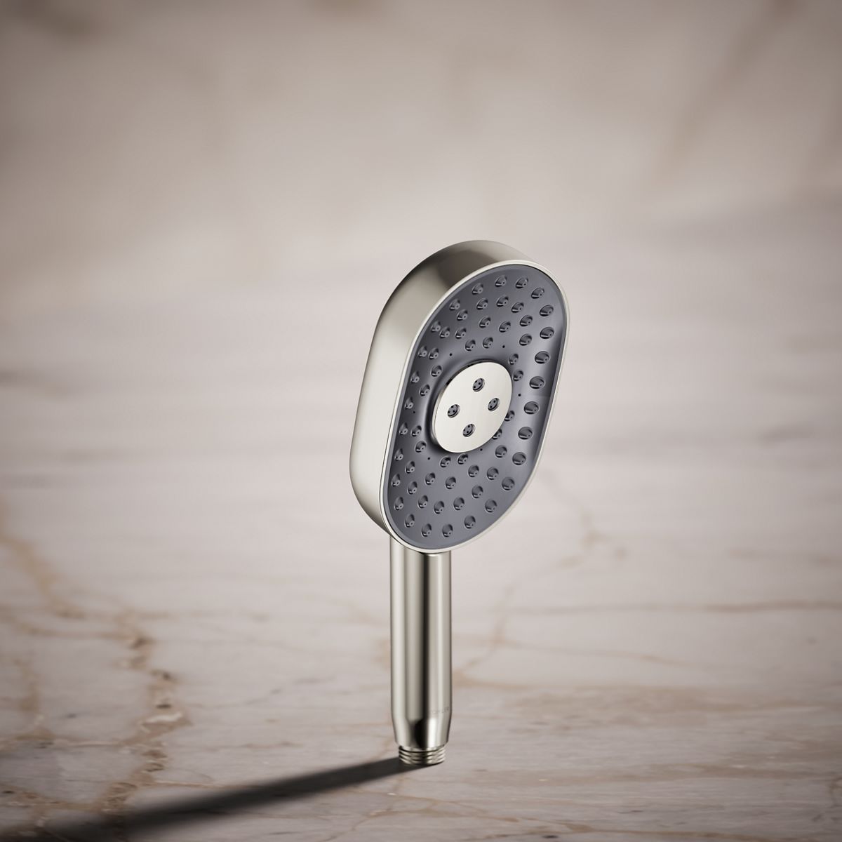Statement® Oblong three-function handshower, 2.5 gpm
