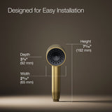 Statement® Iconic single-function handshower, 1.75 gpm
