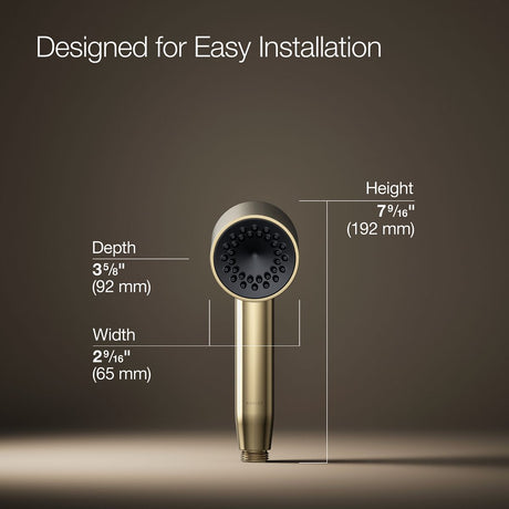 Statement® Iconic single-function handshower, 1.75 gpm