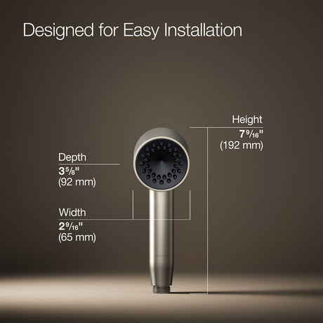 Statement® Iconic single-function handshower, 1.75 gpm