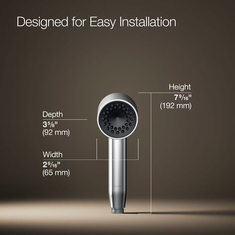 Statement® Iconic single-function handshower, 1.75 gpm