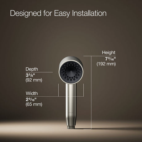 Statement® Iconic single-function handshower, 1.75 gpm