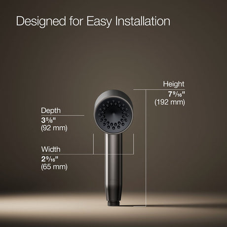 Statement® Iconic single-function handshower, 1.75 gpm
