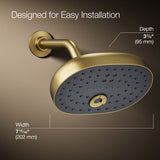 Statement® Three-function showerhead, 2.5 gpm