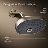 Statement® Three-function showerhead, 2.5 gpm